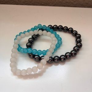 3 Bead Bracelets